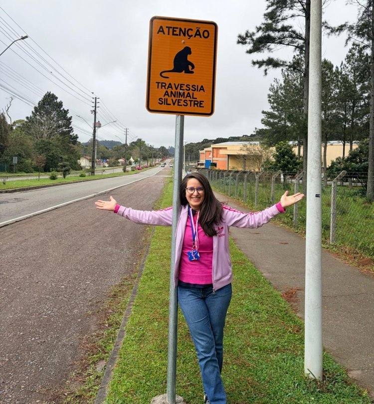 GEA promove instalação de placas de alerta sobre a fauna na Avenida dos Imigrantes